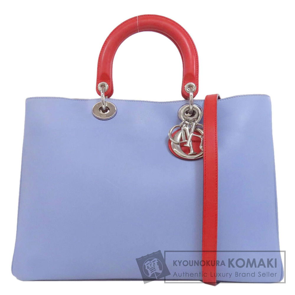 Christian Dior Diorissimo tote bag striking light blue